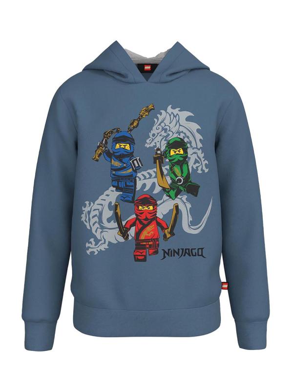 Wear - Ninjago sweat hoodie i dark navy - Mærker - IsaDisaKids