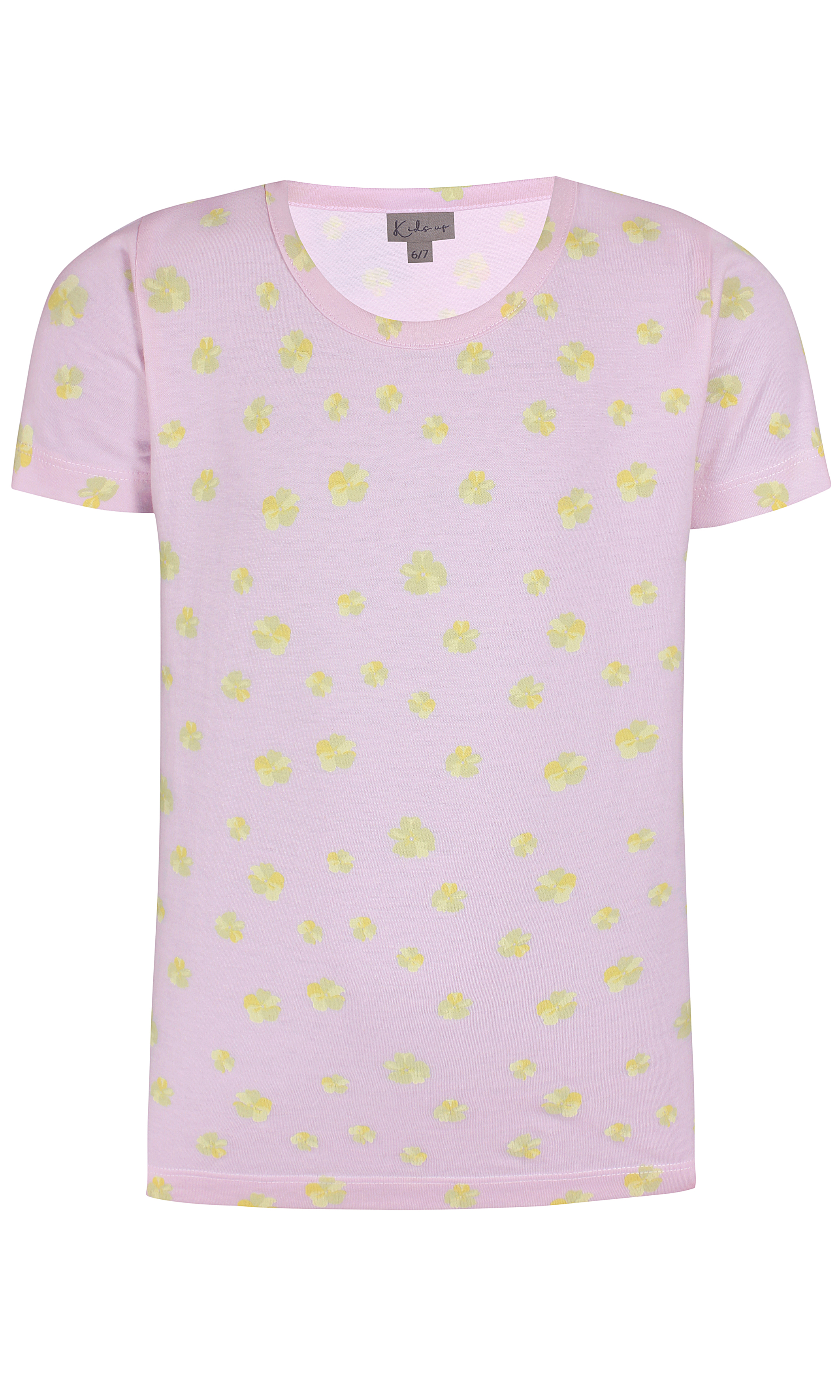 væg Skuffelse Krudt Kids Up – Super smart t-shirt med korte ærmer - Rosa - Mærker - IsaDisaKids