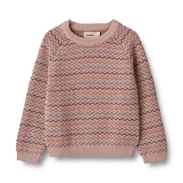 Wheat - Pullover Nanna, dry rose