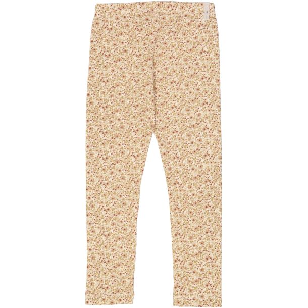 Wheat - ko Jersey Leggings, eggshell flowers, Bio