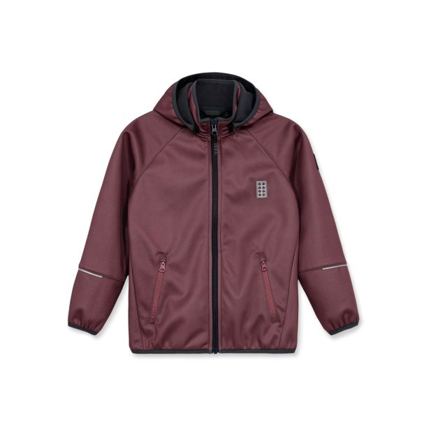 Lego Wear - Softshell Jakke, light bordeaux