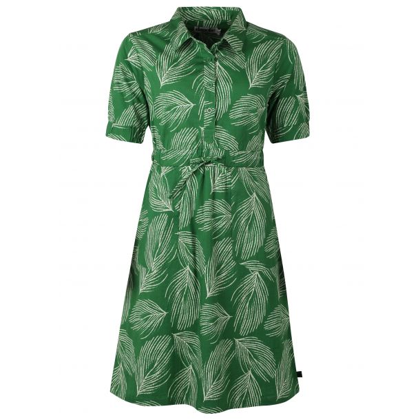- SUSANNE Dress - skøn grøn kjole - Voksen - IsaDisaKids