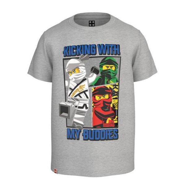 LEGO Wear - Ninjago T-shirt SS, grau 