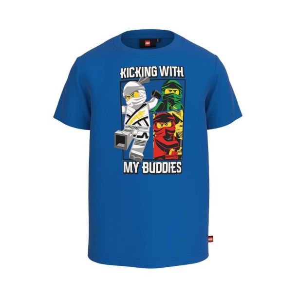 Lego Wear - kurzarm Ninjago T-Shirt in blau