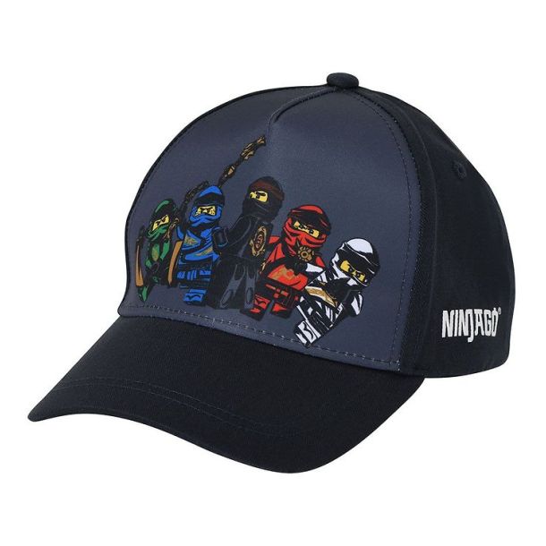Wear - Ninjago Cap Kasket, grey - Mærker - IsaDisaKids