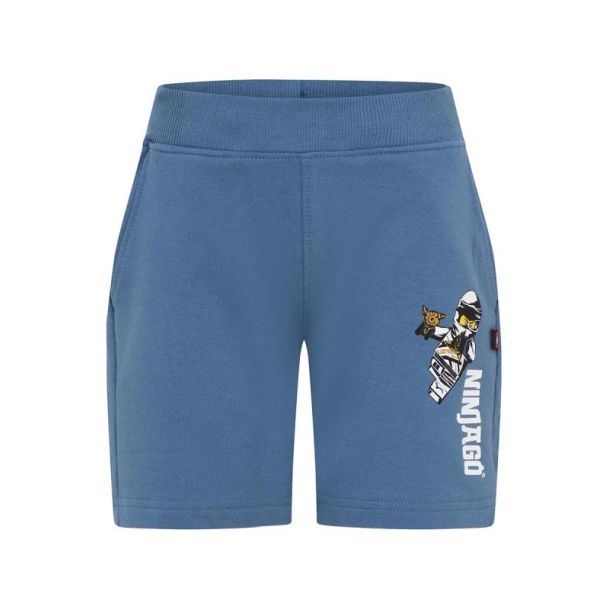 Lego Wear - Ninjago sweat shorts in faded blau