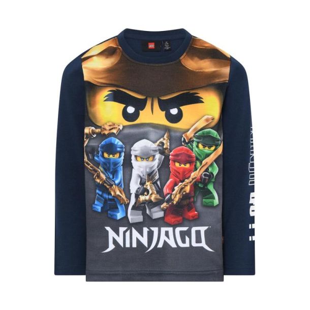 Lego Wear - klassisches Ninjago - Marken - IsaDisaKids navy in T-Shirt dark