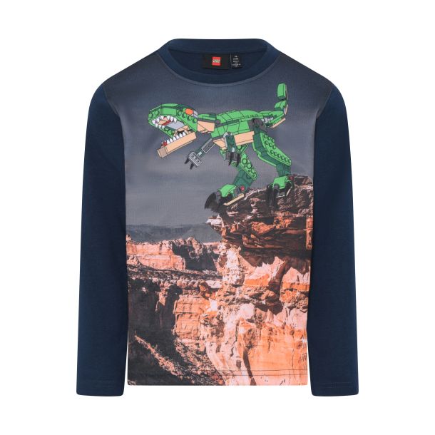 Lego Wear - Ninjago langarm bluse i dark navy