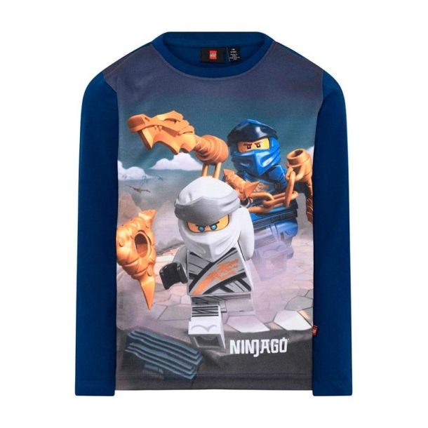 Lego Wear - Ninjago langarm Shirt, dark blue