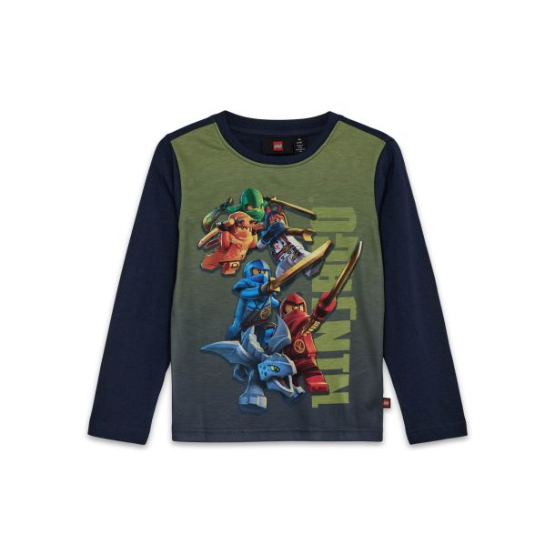 Lego Wear - Ninjago langrmet bluse, dark navy