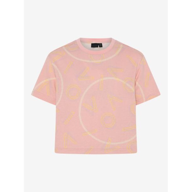 KABOOKI - flot oversized T-Shirt  - Pastel Pink