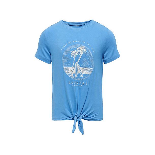 Kids Only - KogRita - knude t-shirt, azure blue