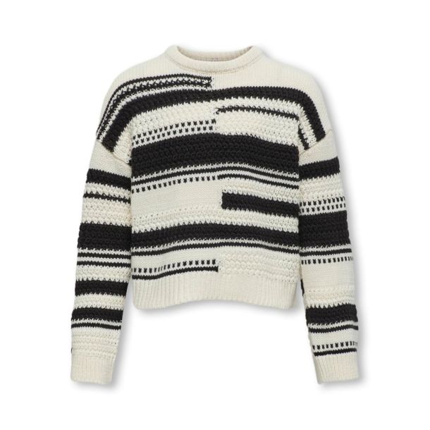 Kids Only - KogSutha - Strick-Pullover, tofu black bean