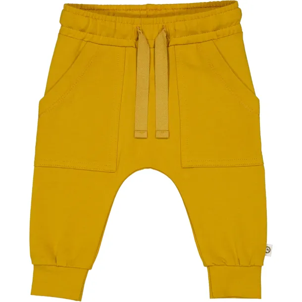 Msli by Green Cotton - Weiche Hose mit Taschen, mustard