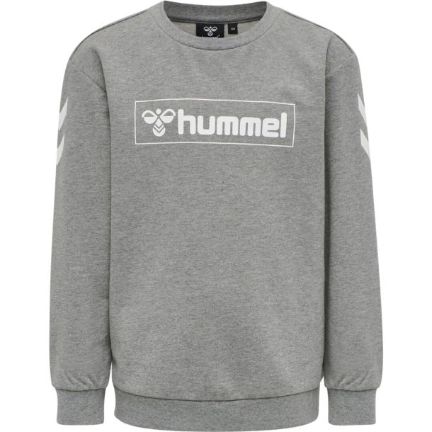 Hummel - hmlBOX - Klassisches Hummel-Sweatshirt in Grau