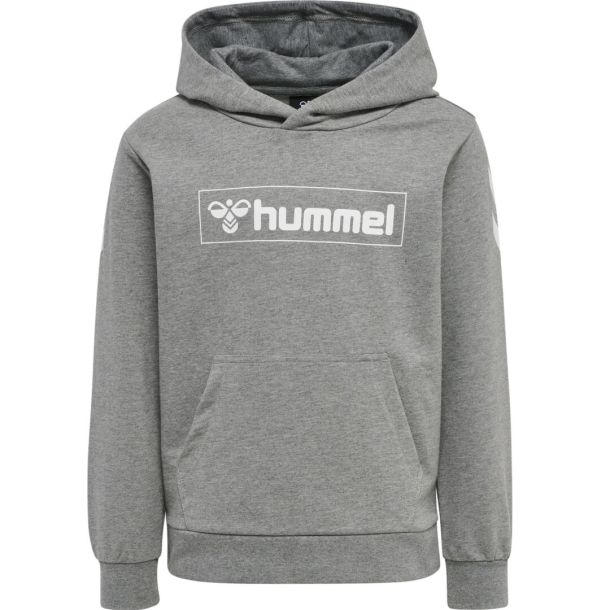 Hummel - hmlBOX - Klassischer Hummel-Hoodie in Grau
