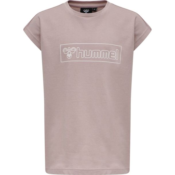Hummel - hmlBOXLINE - Klassisches Hummel-T-Shirt in Rosa