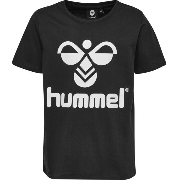 Hummel - Tres T-shirt - klassisk Hummel T-shirt- Sort