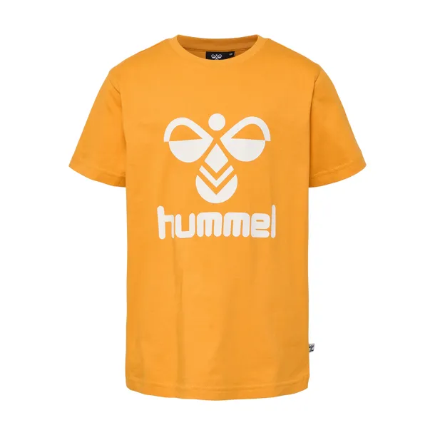 Hummel - hmlTRES - Klassisches T-Shirt in Orange