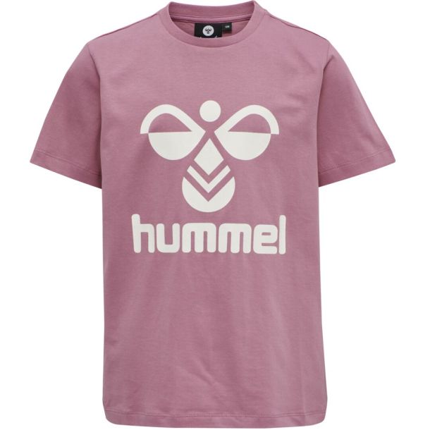 Hummel - hmlTRES - Klassisches T-Shirt in Rosa
