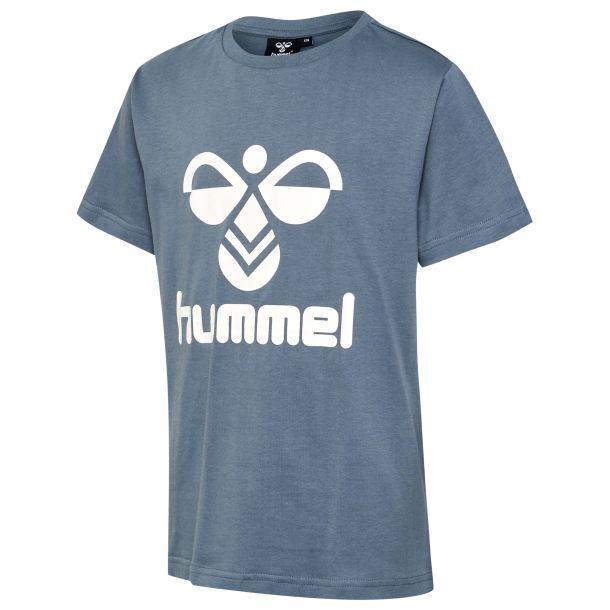 Hummel - hmlTRES - Klassisches T-Shirt, stormy weather