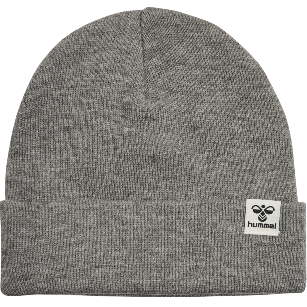 Hummel - hmlPARK - klassisk strik hue BEANIE, medium melange