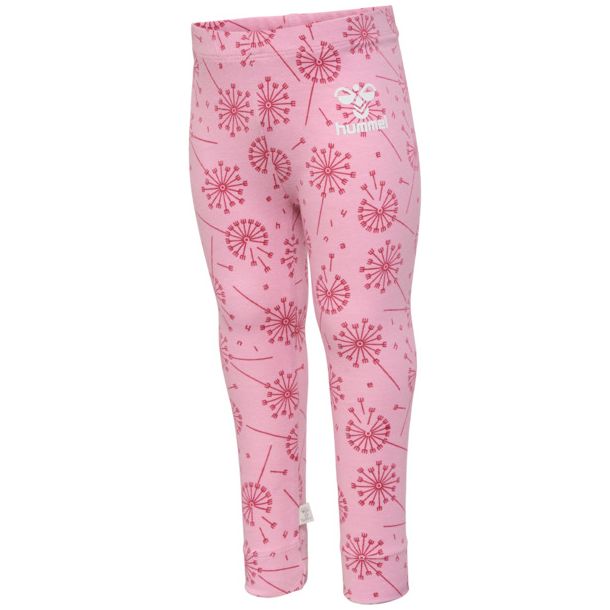 Hummel - sd Leggings med mnster, rosa