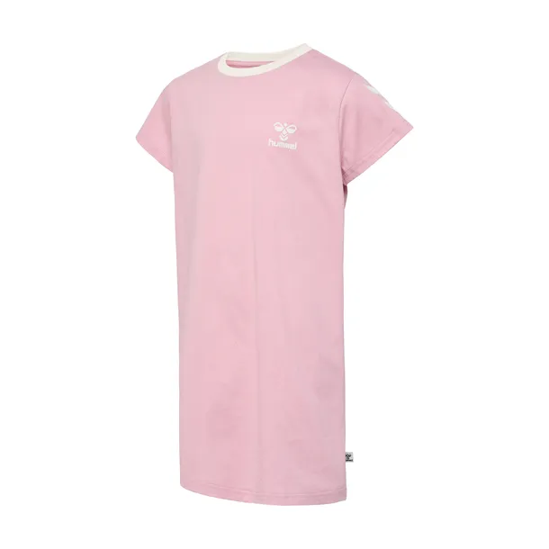 Hummel - hmlMILLE - T-Shirt-Kleid in Rosa