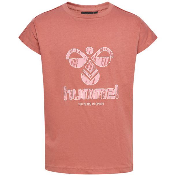 Hummel - hmlOLIVIA - Tolles T-Shirt in Altrosa