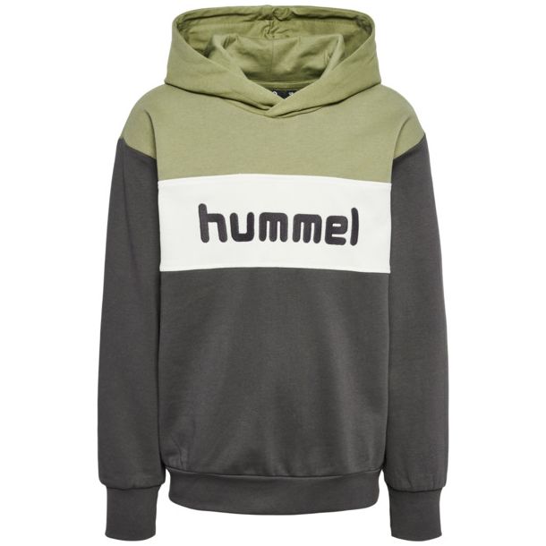 Hummel - hmlMORTEN - skn hoodie, oil green