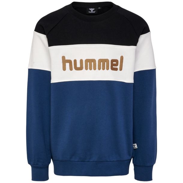 Hummel - hmlCLAES - klassisk sweatshirt, dark denim - Mærker -