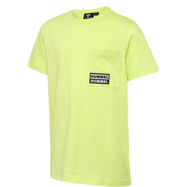 Hummel - hmlRock - kortrmet t-shirt, sunny lime