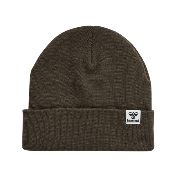 Hummel - hmlPARK - klassisk strik hue BEANIE, major brown