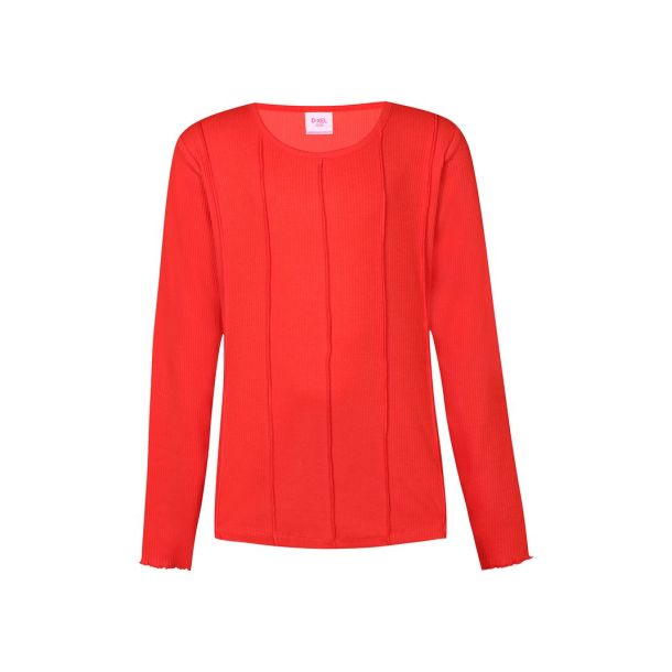 D-XEL - Chicory -bld langrmet shirt, red flame