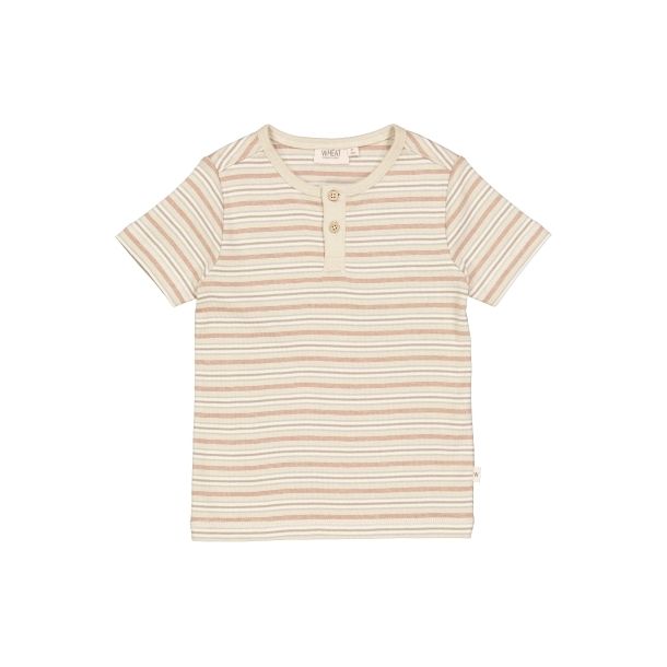 Wheat - bld ko T-Shirt Bertram, dusty stripe