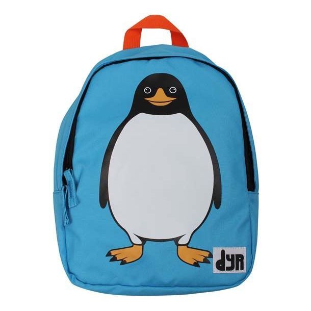 Danefae DYR - Backpack - Toller Rucksack mit einem Pinguin  in Hellblau