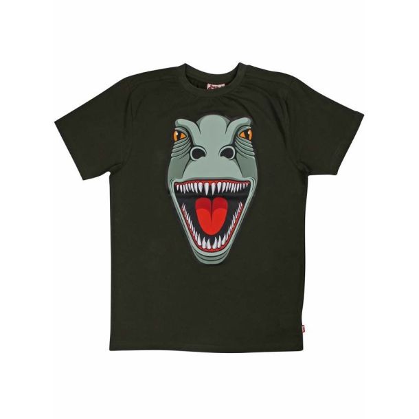 Danef K - Sch&ouml;nes T-Shirt mit T-Rex in Gr&uuml;n