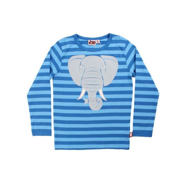Danef DYR - Roar T-shirt - Bl med elefant