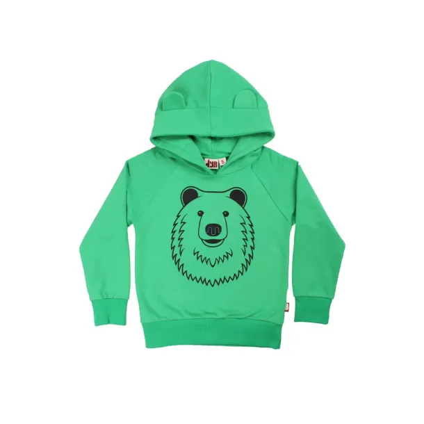 Danefae DYR - Dyrbellow - Hoodie mit einem Bren, green