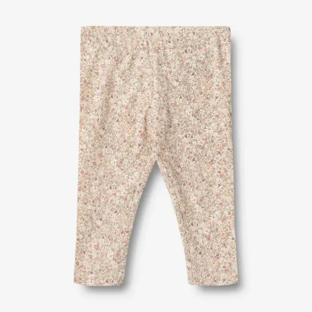 Wheat - niedliche Jersey Leggings Jules, cream flower meadow