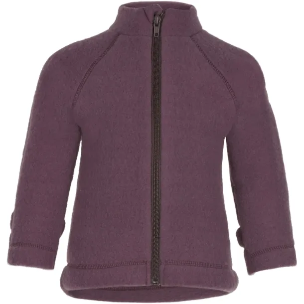 Mikk-Line - Schne Jacke aus Merino-Wolle in Huckleberry