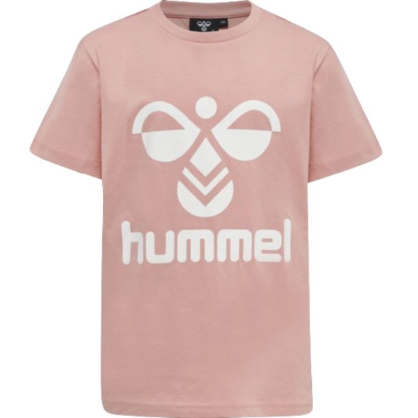 Hummel - Tres T-shirt, klassisk Hummel T-shirt, rosa