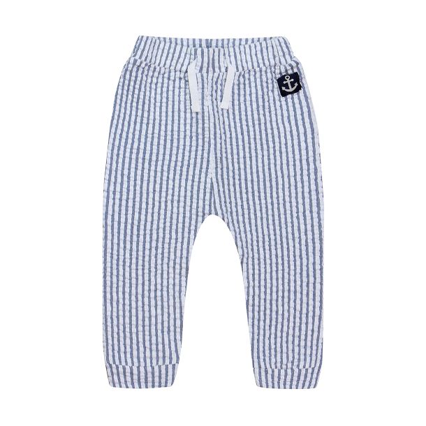 Kids Up Baby - Emill - stribet bukser i navy