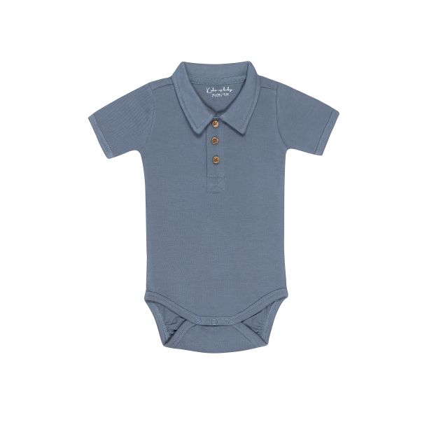 Kids Up Baby - Toller Body mit Kragen - Blau