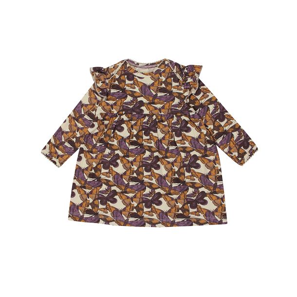 Kids Up Baby - Kleid - mit Schmetterlingen, grape shake
