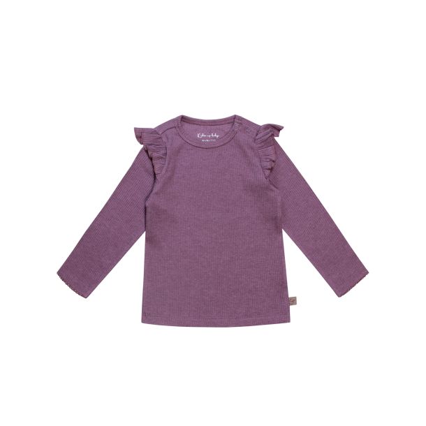 Kids Up Baby - Ses Ripp-Shirt in Dark Plum