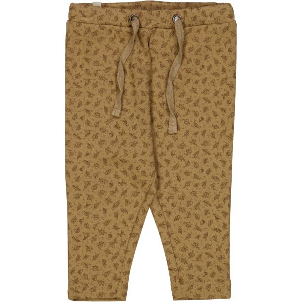 Wheat - Bequeme weiche Hose in Khaki Leaves, Bio