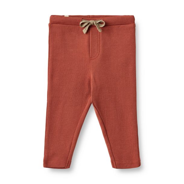 Wheat -  Bequeme weiche Hose Manfred in Rot, Bio