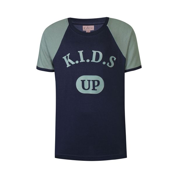 Kids Up - flot T-Shirt in bl
