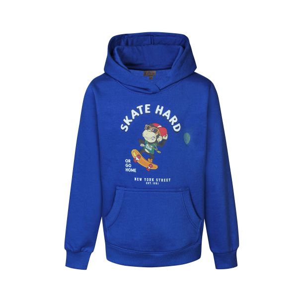 Kids Up - flot hoodie i cobalt blue